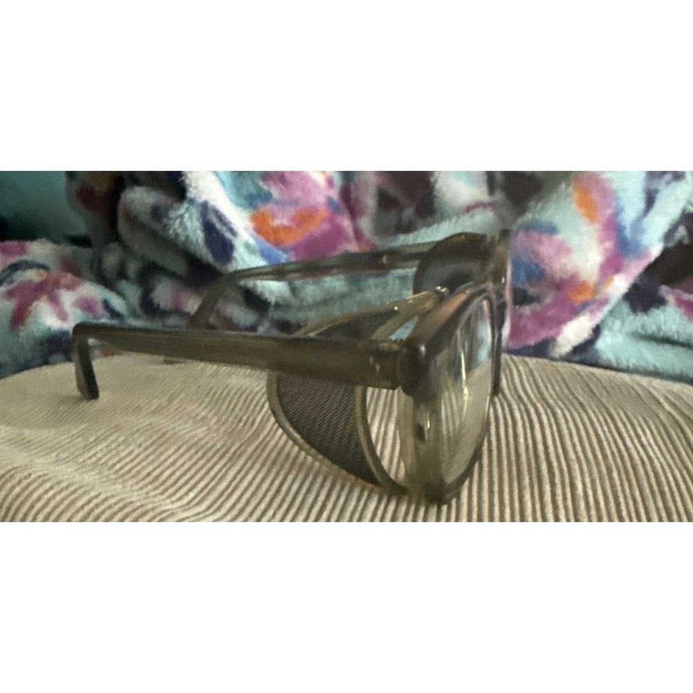 Women's American Optical Goggles Safety Glasses Vintage Breeze Shield Green
